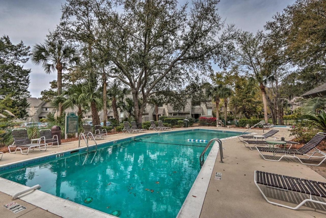Modern Hilton Head Retreat Walk To Beach And Golf! هيلتون رئيس جزيرة المظهر الخارجي الصورة